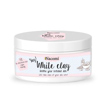 Nacomi White Clay biała glinka (50 g)