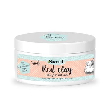 Nacomi Red Clay – czerwona glinka (100 g)