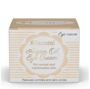 Nacomi Argan Oil Eye Cream krem pod oczy arganowy (15 ml)