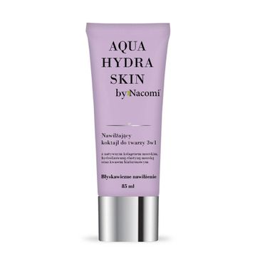 Nacomi Aqua Hydra Skin nawilżający koktajl do twarzy 3w1 (85 ml)