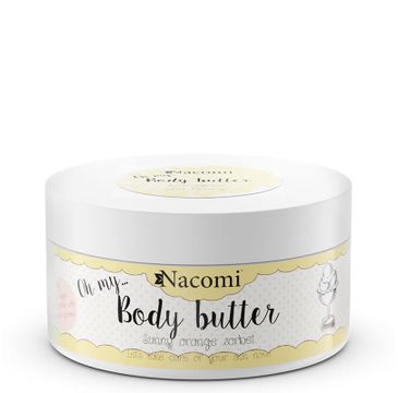 Nacomi Body Butter masło do ciała Pomarańczowy Sorbet (100 ml)