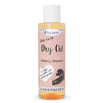 Nacomi Massage Oil olejek do masażu Blueberry Cheesecake (150 ml)