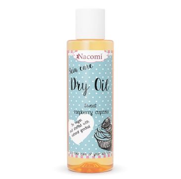 Nacomi Massage Oil olejek do masażu Raspberry Cupcake (50 ml)