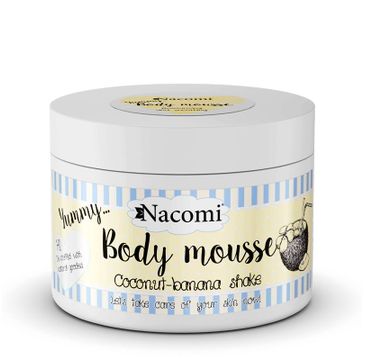 Nacomi Body Mousse mus do ciała Banan i Kokos (180 ml)