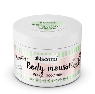 Nacomi Body Mousse mus do ciała Makaroniki Mango (180 ml)