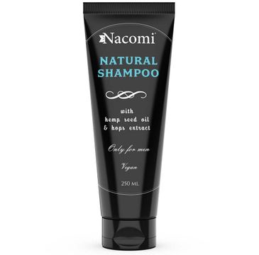 Nacomi Natural Shampoo naturalny szampon dla mężczyzn (250 ml)