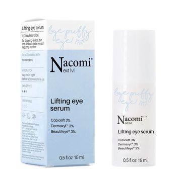 Nacomi Next Level liftingujÄ…ce serum pod oczy (15 ml)