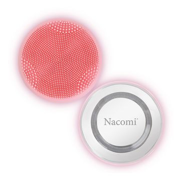 Nacomi Omi Facial Massager & Cleansing Brush 3-in-1 szczoteczka do twarzy - Różowa