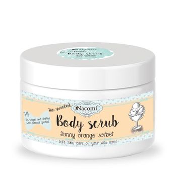 Nacomi Body Scrub peeling do ciała Sunny Orange Sorbet (100 g)