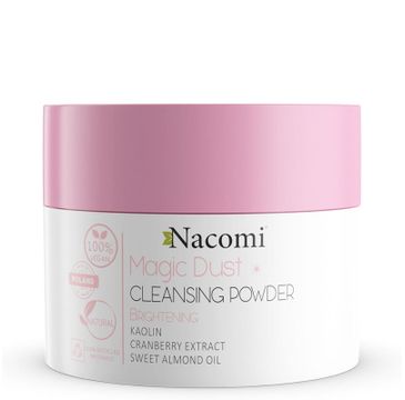 Nacomi Vegan Magic Dust Cleasing Powder pyłek oczyszczająco-rozświetlający (20 g)