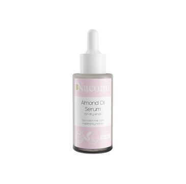 Nacomi Almond Oil Serum serum na końcówki włosów z olejem migdałowym (50 ml)