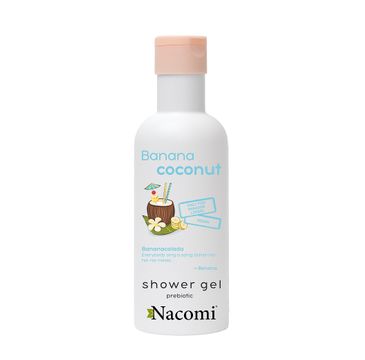 Nacomi Shower Gel żel pod prysznic Banana Coconut (300 ml)