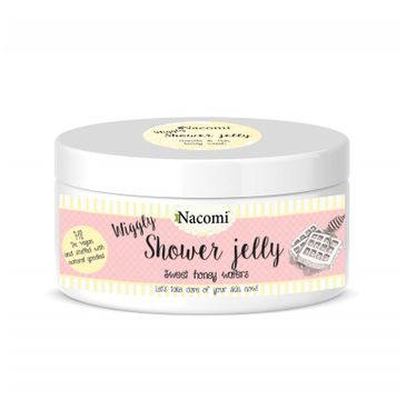 Nacomi Shower Jelly galaretka do mycia ciała Sweet Honey Wafers (100 g)