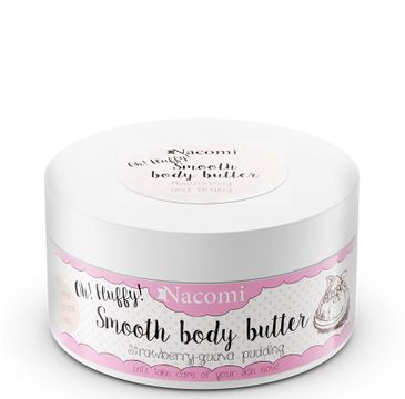 Nacomi Smooth Body Butter masło do ciała Strawberry-Guava Pudding (100 g)