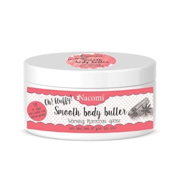 Nacomi Smooth Body Butter masło do ciała Warming Moroccan Spices (100 g)