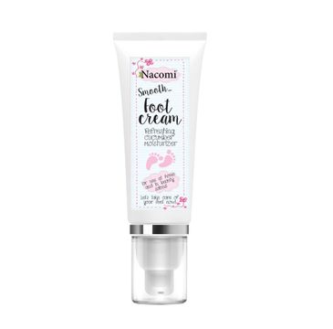 Nacomi Smooth Foot Cream krem do stóp Refreshing Cucumber (85 ml)