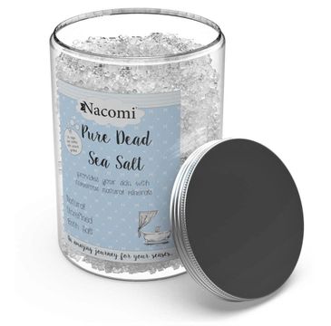 Nacomi Pure Dead Sea Salt sól do kąpieli z Morza Martwego (1400 g)