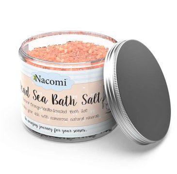 Nacomi Dead Sea Bath Salt sól do kąpieli Orange-Wanilla Ice Cream (450 g)