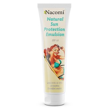 Nacomi Natural Sun Protection Emulsion SPF15 emulsja do opalania (150 ml)