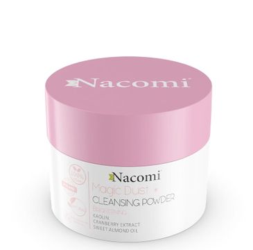 Nacomi Vegan Magic Dust Cleasing Powder pyłek oczyszczająco-rozświetlający (20 g)