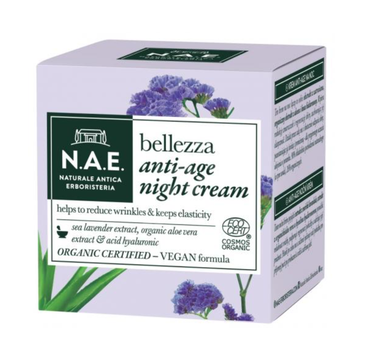 N.A.E Belezza Anti-Age Night Cream krem do twarzy przeciw oznakom starzenia na noc (50 ml)