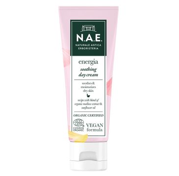 N.A.E Energia Soothing Day Cream łagodzący krem do twarzy na dzień (50 ml)