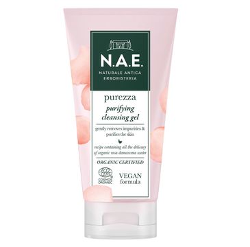 N.A.E. Purezza Purifying Cleansing Gel żel oczyszczający z organiczną wodą z róży damasceńskiej (150 ml)