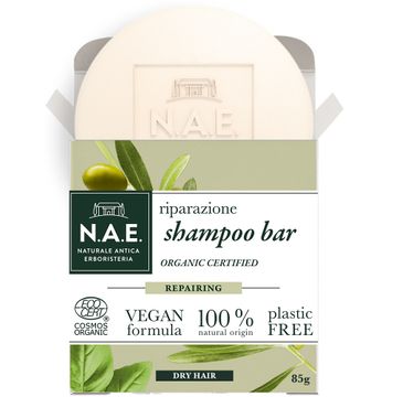 N.A.E. Riparazione Shampoo Bar szampon do włosów w kostce regenerujący (85 g)