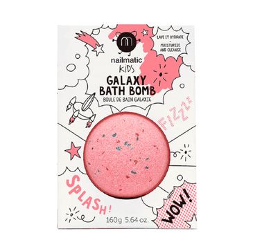 Nailmatic Kids Galaxy Bath Bomb kula do kąpieli dla dzieci Red Planet (160 g)
