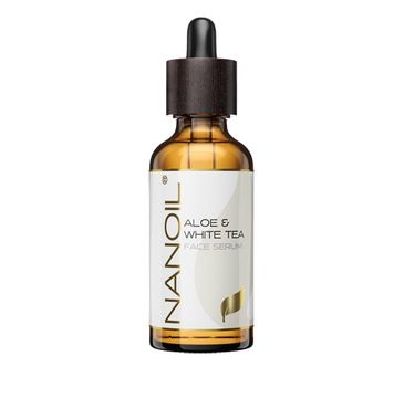 Nanoil Aloe & White Tea serum do twarzy z aloesem i białą herbatą (50 ml)