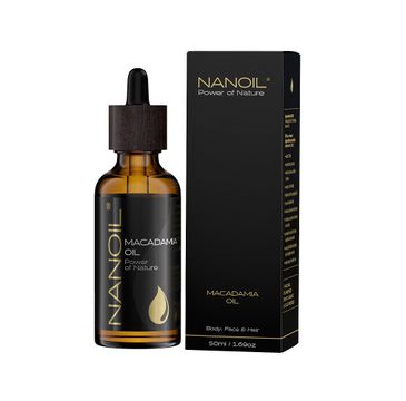 Nanoil Macadamia Oil olejek do pielęgnacji włosów i ciała (50 ml)