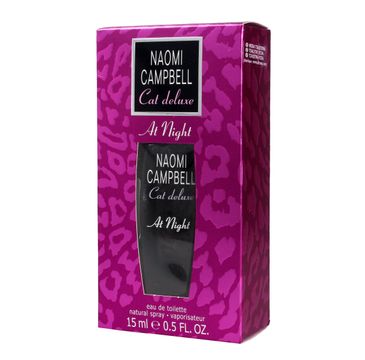 Naomi Campbell Cat Deluxe At Night woda toaletowa damska 15 ml