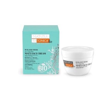 Natura Estonica Oil Control Matt Face Cream matujący krem do twarzy Mech Islandzki (50 ml)