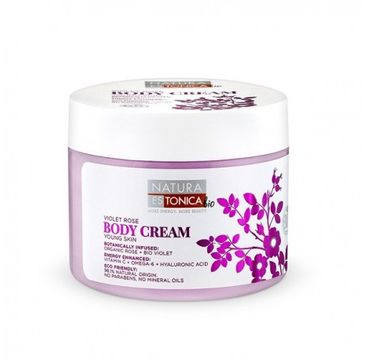 Natura Estonica Violet Rose Body Cream odmładzający krem do ciała (300 ml)