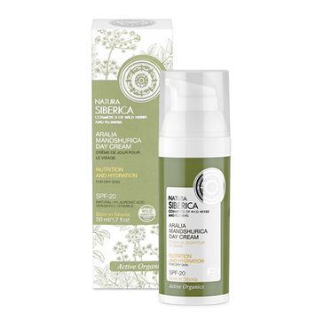 Natura Siberica Aralia Mandshurica Day Cream krem na dzień Aralia Mandżurska SPF20 (50 ml)