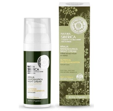 Natura Siberica Aralia Mandshurica Night Cream krem na noc Aralia Mandżurska (50 ml)