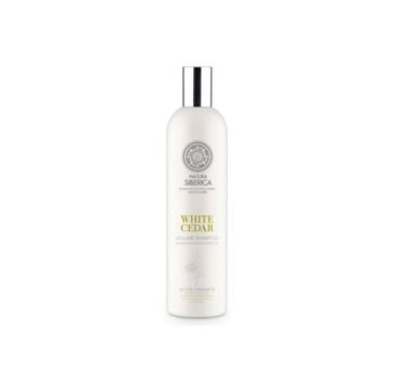 Natura Siberica Blanche balsam do włosów maksymalna objętość biały cedr 400 ml