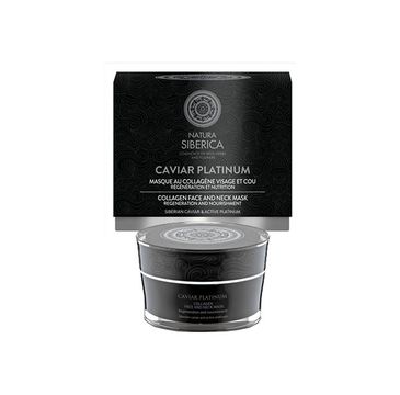 Natura Siberica Caviar Platinum Collagen Face And Neck Mask kolagenowa maseczka do twarzy i szyi (50 ml)
