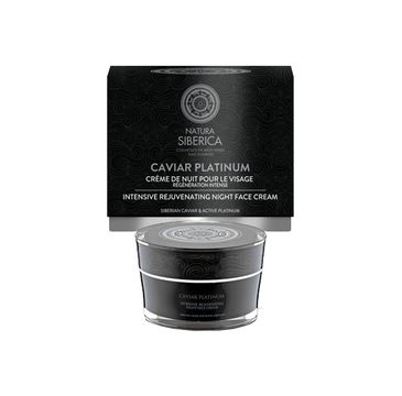 Natura Siberica Caviar Platinum Intensywnie odmładzający krem na noc z kawiorem i platyną (50 ml)