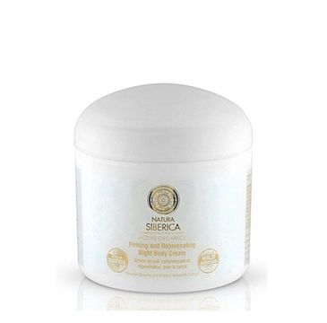 Natura Siberica Night Body Cream wzmacniająco-regenerujący krem do ciała na noc (370ml)