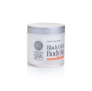 Natura Siberica Fresh Spa Black Cedar Body Soap czarne cedrowe mydło do ciała (400 ml)