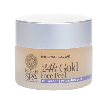 Natura Siberica Fresh Spa Imperial Caviar 24k Gold Face Peel peeling odmładzający do twarzy 24-karatowe złoto (50 ml)