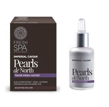 Natura Siberica Mezo-koktajl do twarzy Pearls de North Imperial Caviar Fresh Spa (30 ml)