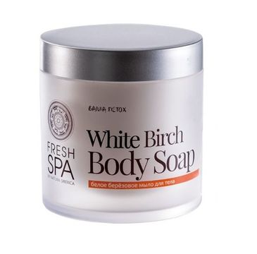 Natura Siberica Fresh Spa White Birch Body Soap odżywcze mydło do ciała (400 ml)