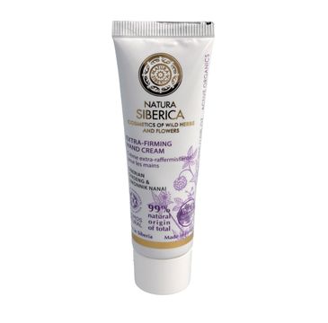 Natura Siberica krem do rąk z żeń-szeniem ekstra ujędrniający i wzmacniający 30 ml