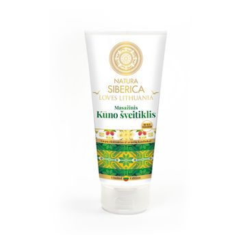 Natura Siberica Loves Lithuania Masazinis Kuno Sveitiklis scrub do ciała z efektem masażu (200 ml)