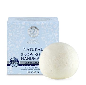 Natura Siberica Natural Snow Soap naturalne ręcznie robione śnieżne mydło (100 g)