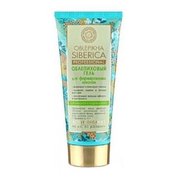 Natura Siberica Oblepikha Curl-Defining Gel rokitnikowy żel do układania włosów kręconych 200ml