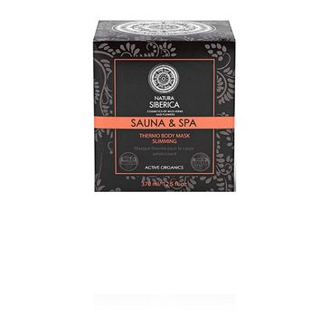 Natura Siberica Sauna&Spa Thermo Body Mask Firming And Sculpting termoaktywna wyszczuplająca maska do ciała (370 ml)