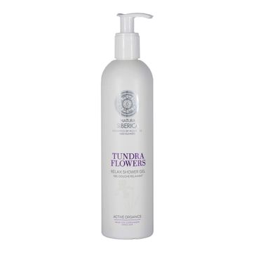 Natura Siberica Tundra Flowers Relaxing Shower Gel relaksujący żel pod prysznic Kwiaty Tundry (400 ml)